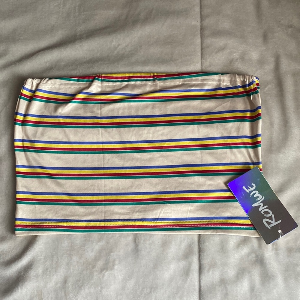 Rainbow Crop Top
